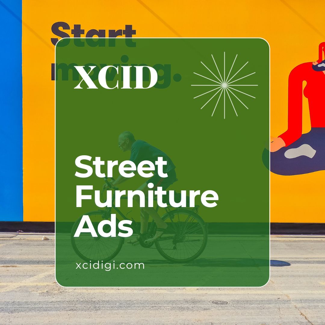 Street Furniture Ads — Advertising on street media such as bus stops, phone booths, neon boxes, and LED screens